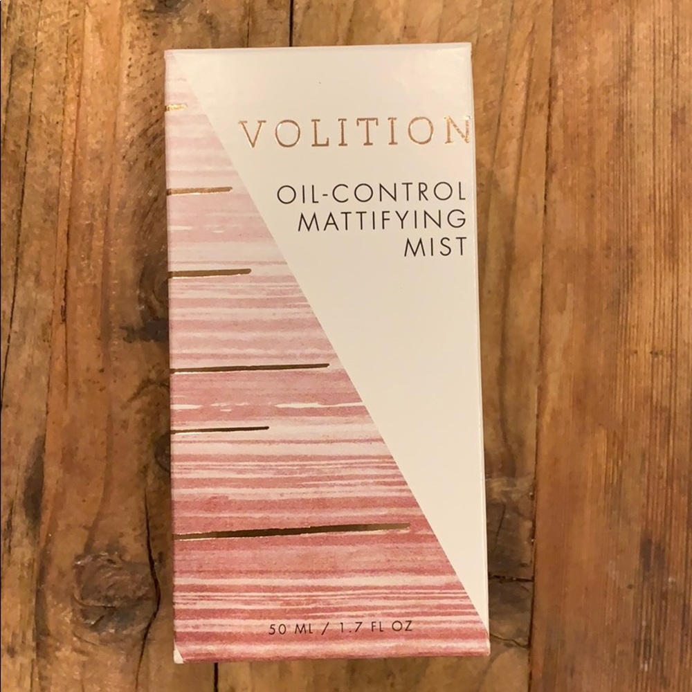 Volition oil control mattifying mist